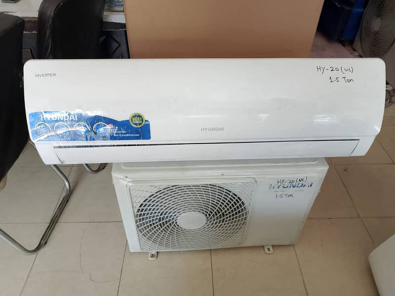 Hyundai 1.5 ton dc inverter Hy20UC year warranty(0306=4462/443)ufff 5