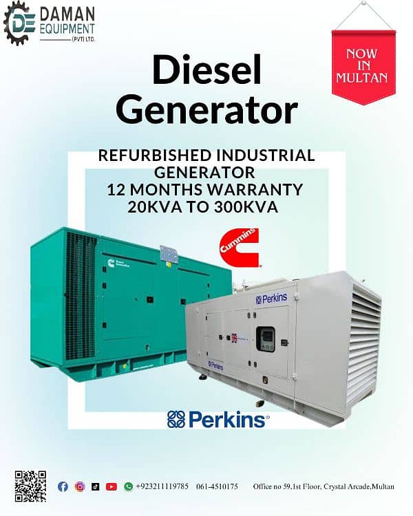 Diesel Generator 60 KVA "FAW" 0