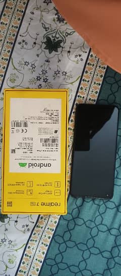 Real me 7 pro for sale with box 8+8/128gb