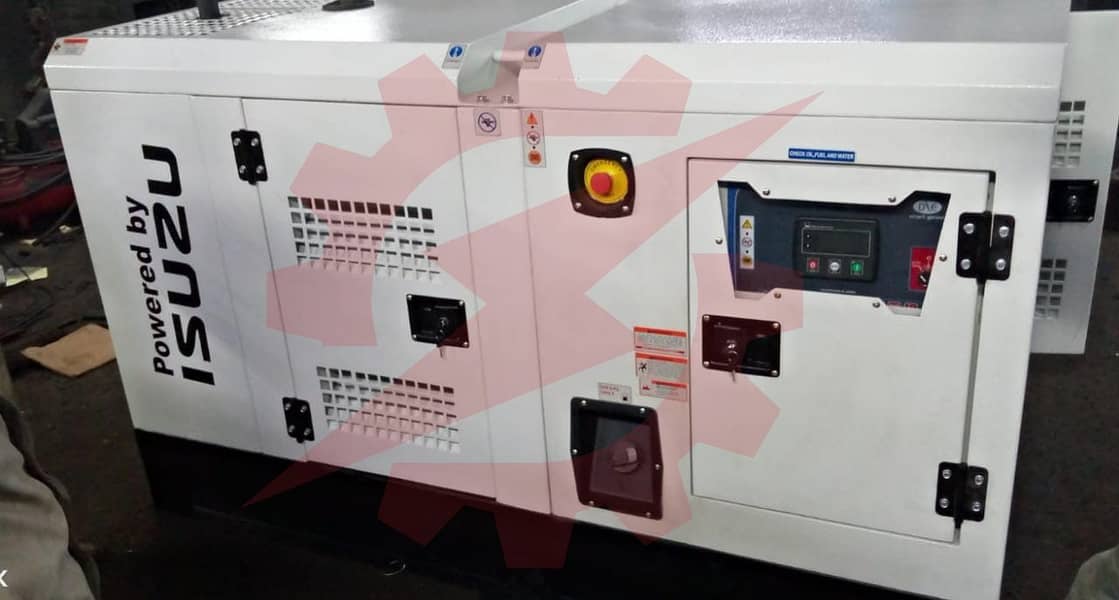 Generator 25KVA Isuzu China Brand New Generator 12