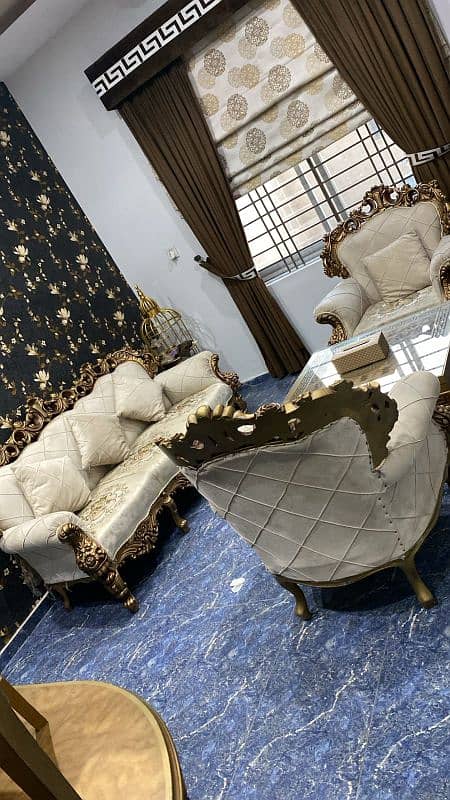 chinioti furniture sofa set with table 1