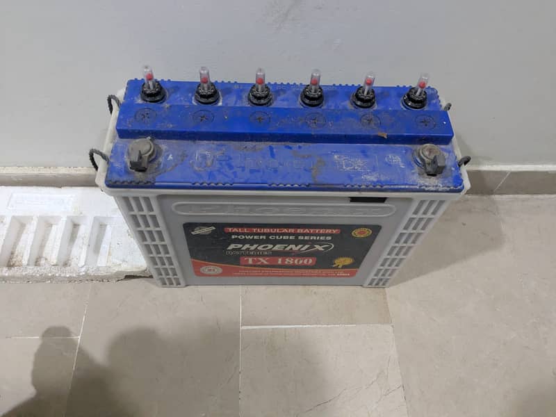 Tabular battery . 1