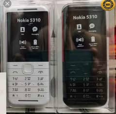 Nokia 5310 dual. sim. pta prove box pack