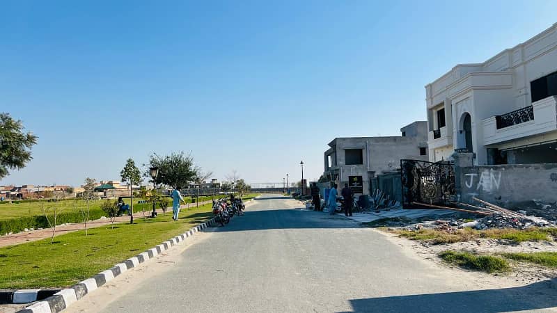 Good Location Corner Premium Plot Available For Sale In Lake City Sector Golf Estate 2 3