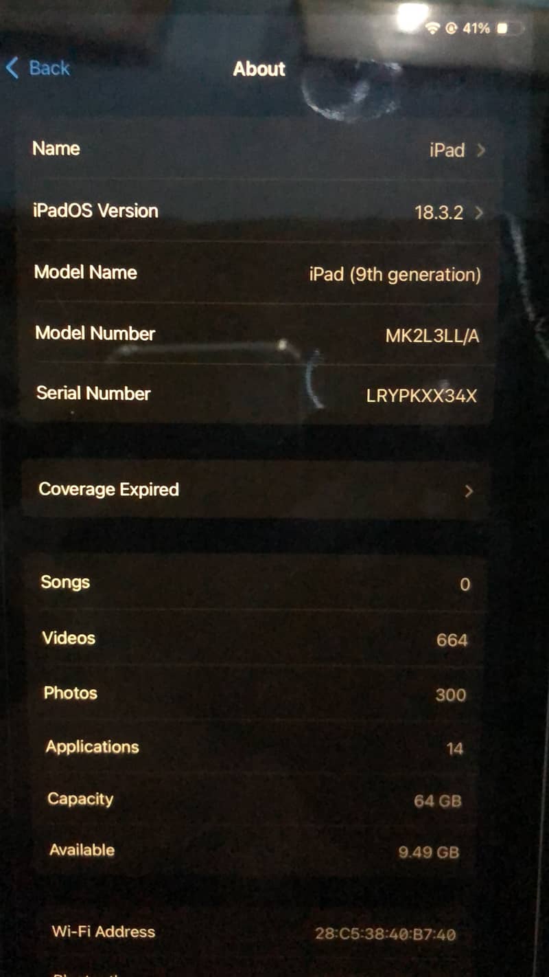Apple ipad 9th generation 1