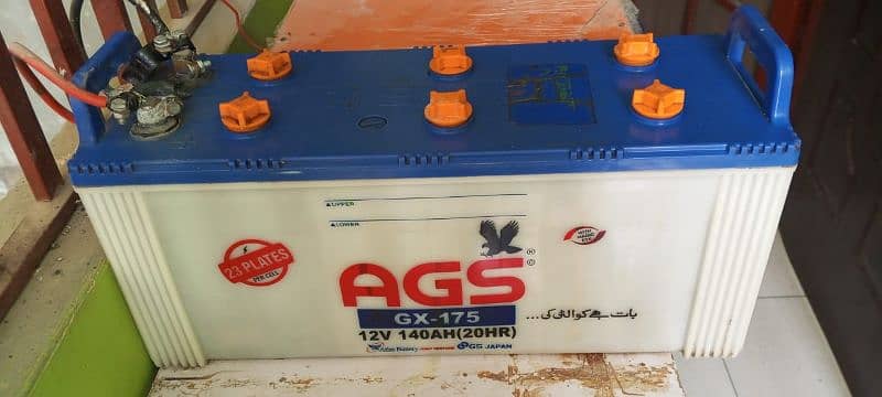 185 Amp Original Ags Battery For Sale Urgent 0