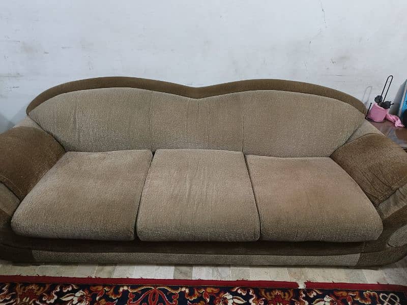 5 Seater Sofa Set Premium Vintage Design 1