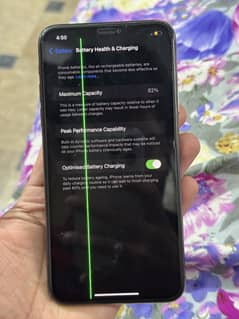 iPhone 11 Pro Max screen line Face ID off panel original