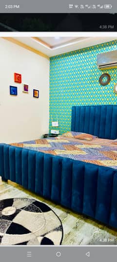 Luxury apartments daily basis bahria town Lahore weekly and monthly basis for rent