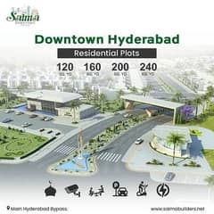 160 SQUARE YARDS ONE UNIT FOR SALE SAIMA DOWNTOWN HYDERABAD BYPASS