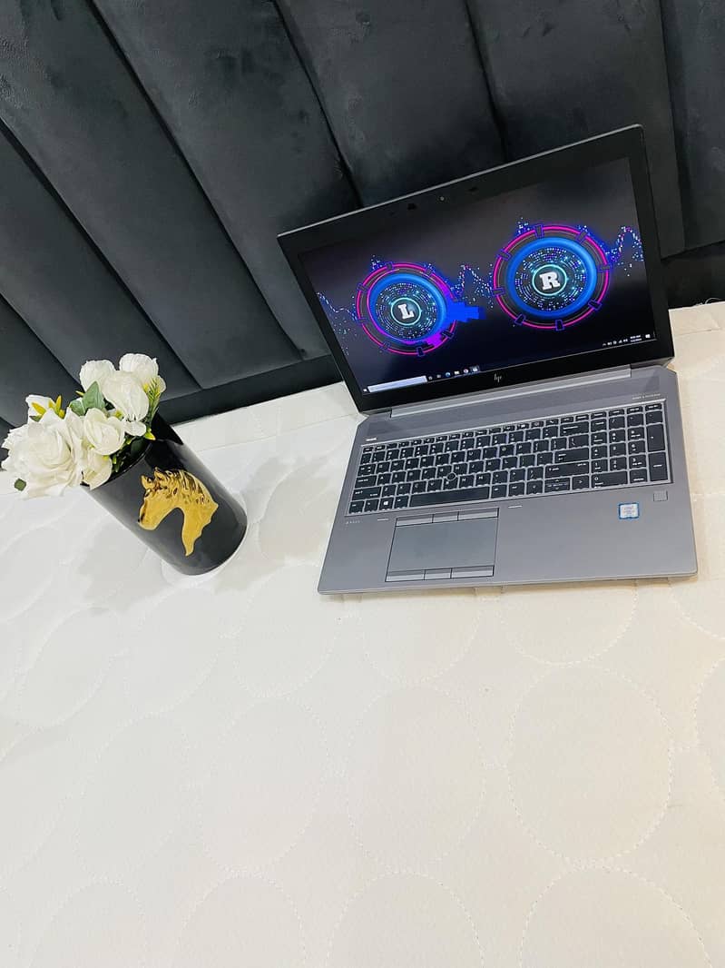 Hp Zbook Workstation Core i7 HexaCore 8th Gen 4GB Card SSD 512GB/16GB 4