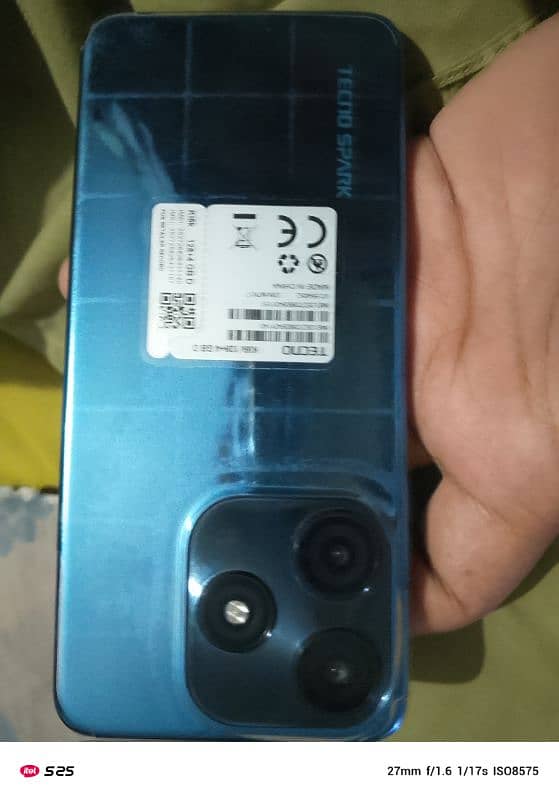 Tecno spark 10c 9.9 condition ram 4 gb 128 4