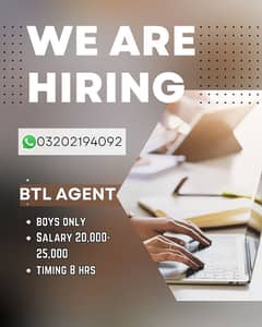 Activity Job for energetic hardworking boys