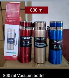 800ml Stainless Steel Vacuum Bottle - Hot & Cold Thermos