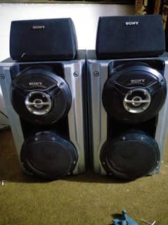 Sony hybrid dual woofers