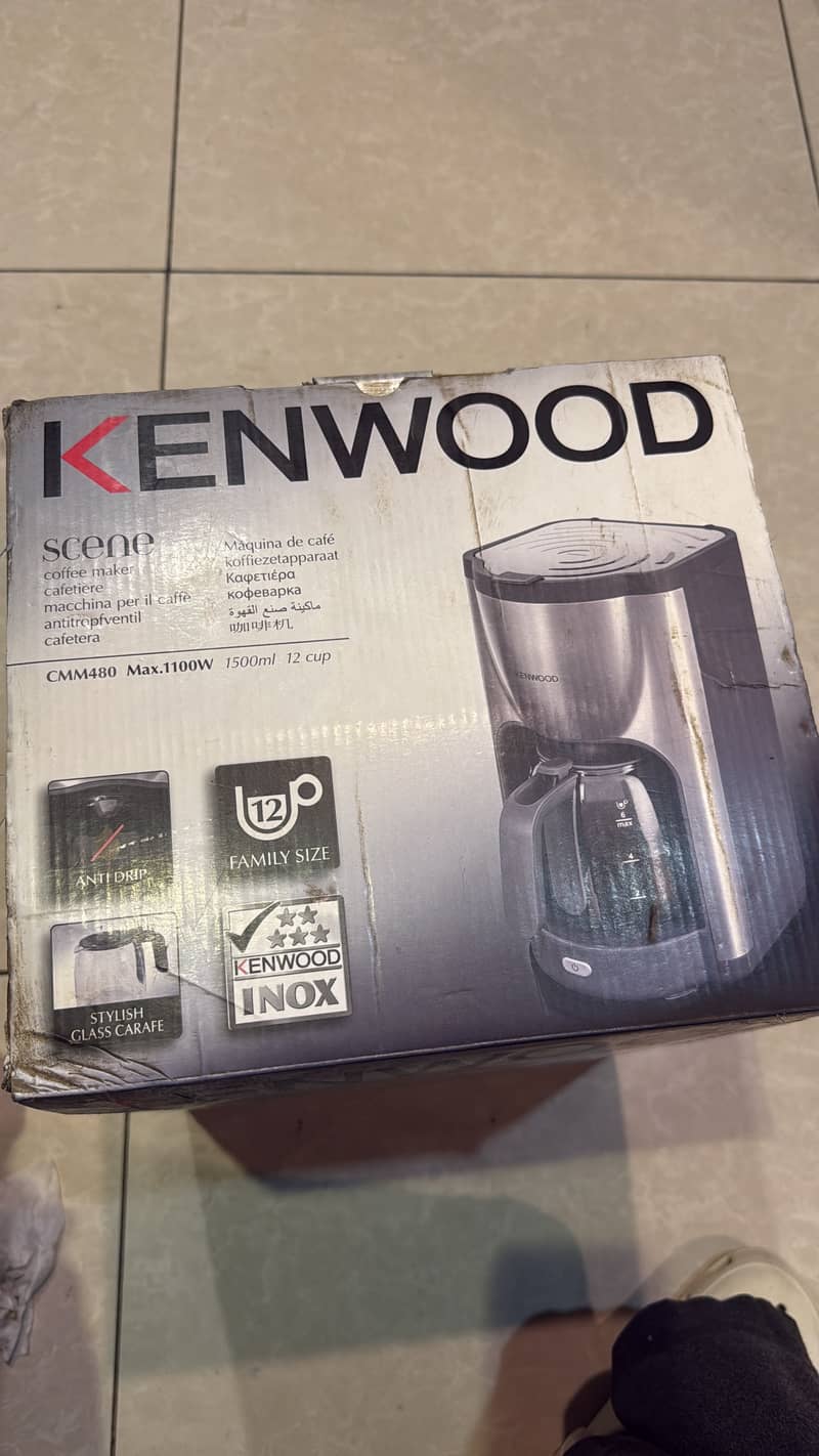 Kenwood scene coffee maker 1