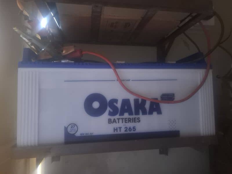 OSAKA BATTERY 265 180AH FOR SALE 0