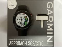 Garmin Approach S62 with 3 CT10 Sensors