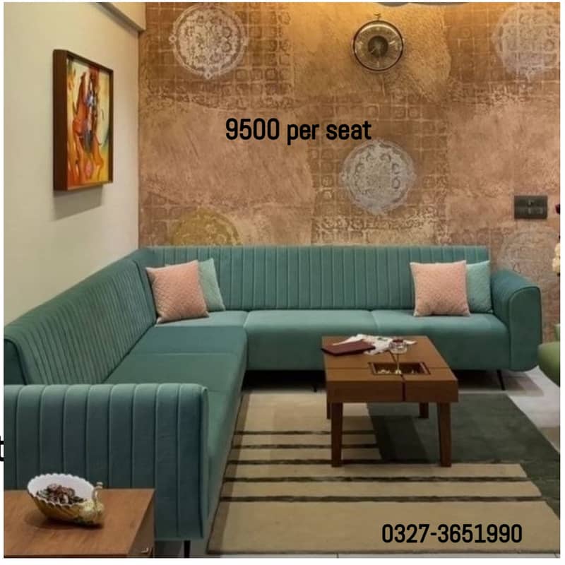 L shape sofa / sofa set / 5 seater sofa / 7 seater sofa 3
