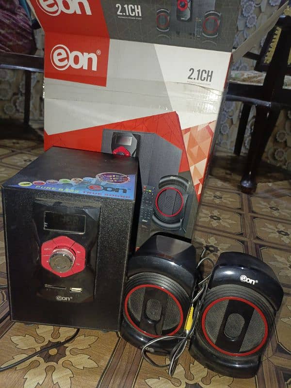 eon 2.1ch in cheap price new just open 2