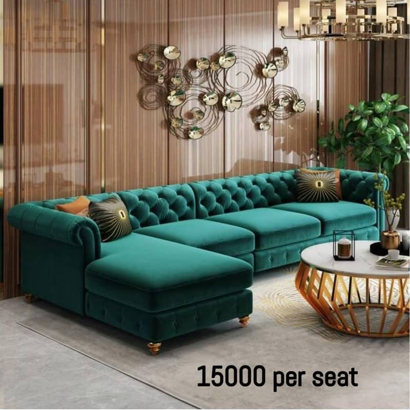 L shape sofa / sofa set / 5 seater sofa / 7 seater sofa 9