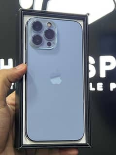 Iphone 13pro max pta approved 256 all ok water peck urgent sell .