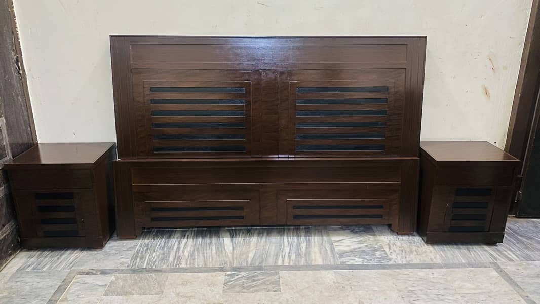 •Deco Paint Finish King Size Double Bed 4