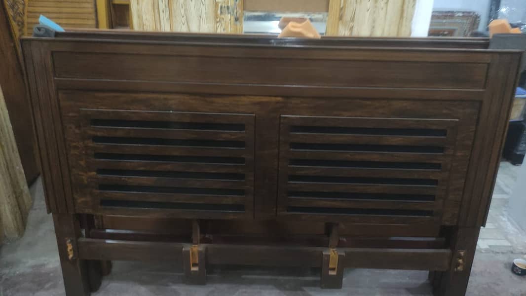 •Deco Paint Finish King Size Double Bed 5