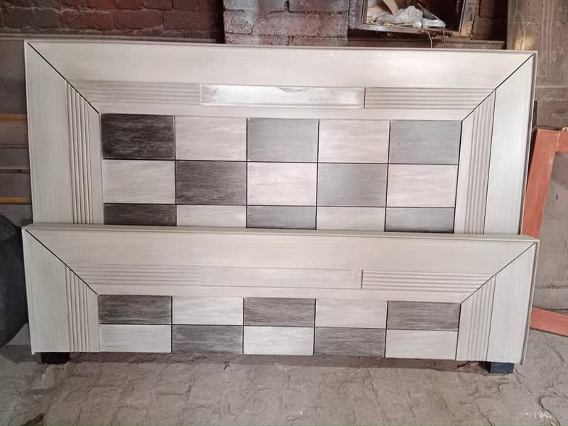 •Deco Paint Finish King Size Double Bed 9