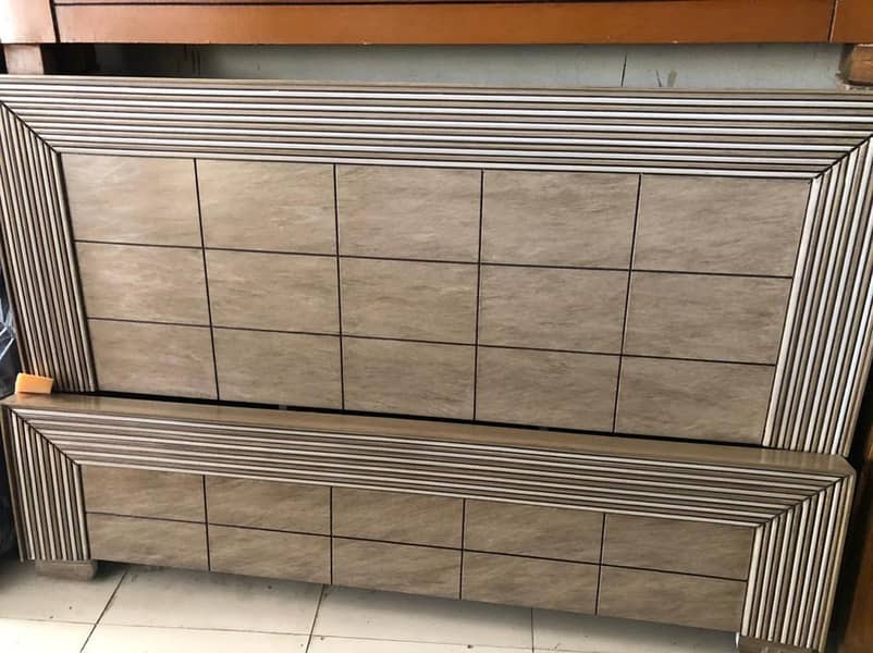 •Deco Paint Finish King Size Double Bed 10