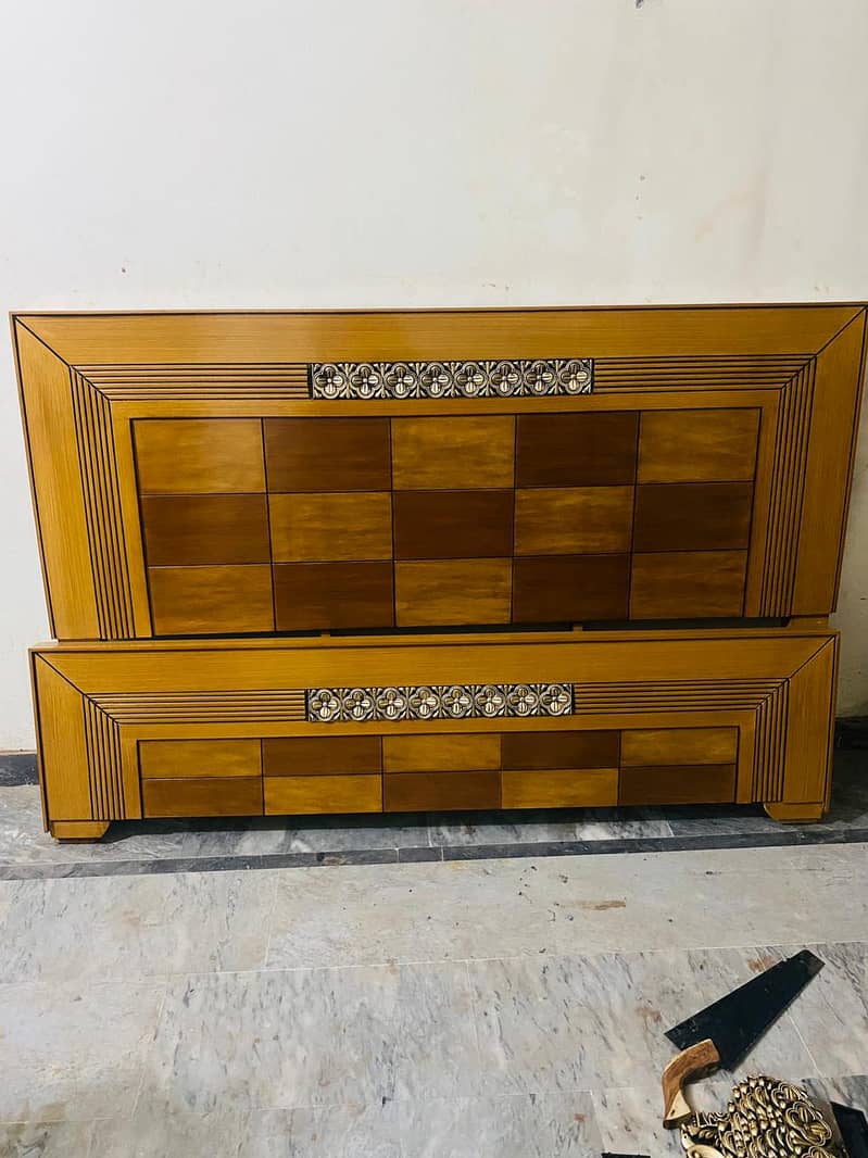 •Deco Paint Finish King Size Double Bed 15