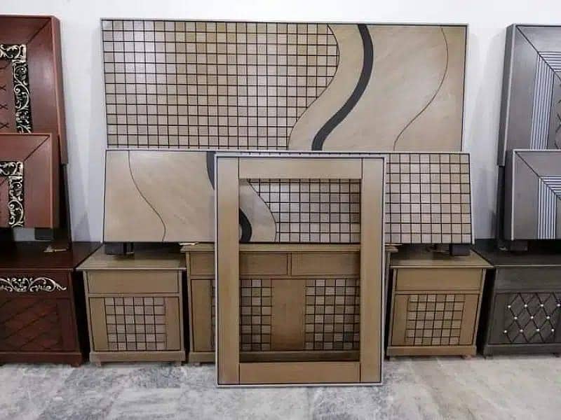 •Deco Paint Finish King Size Double Bed 18