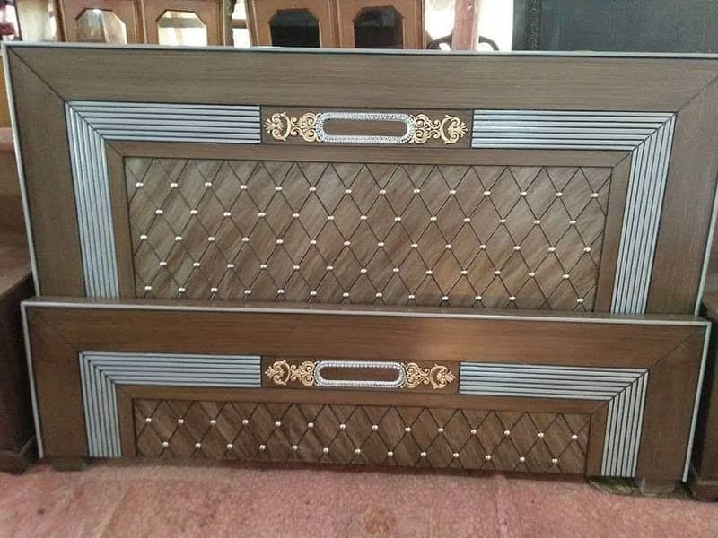 •Deco Paint Finish King Size Double Bed 19