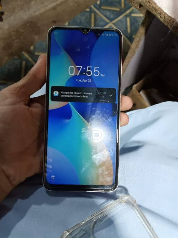 tecno spark 10c with box no charger 3 month used 0