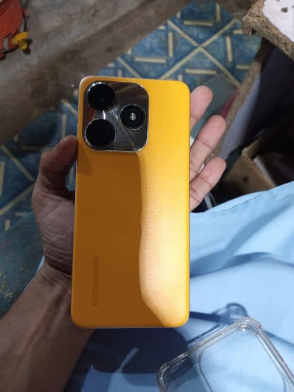 tecno spark 10c with box no charger 3 month used 2