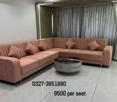 L shape sofa | Wooden sofa | Velvet sofa | Luxury sofa