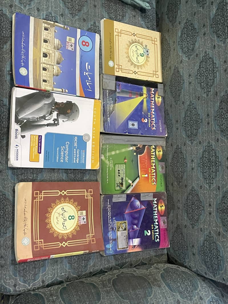 O level,A level nd class 8 and 7 bundle of books and past papers,notes 2