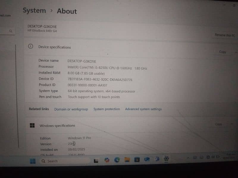hp elite book 7