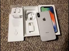 iPhone X 256GB full box ha