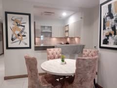 Luxurious 1 Bed Brand New Full Furnished With Maid Room Apartment Is Available For Rent Facing Park Corners. Location DHA Lahore Phase 5