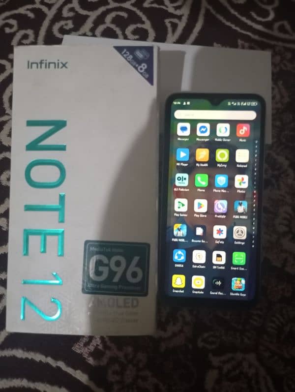 Infinix Note 12 AMOLED display broken and simple pannel install. 1
