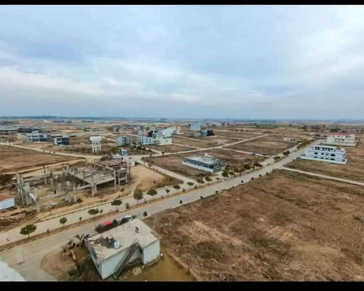 10 Marla Ground Portion For Rent University Town (Near New International Airport) 8