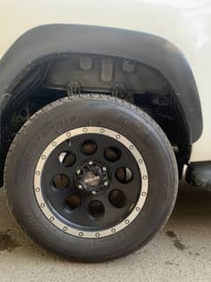 18 Inch Method rims with Rapid 285 All terrain tires