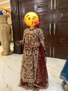 Fully Net Handwork Bridal dress
