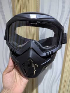 Full Face Protective Mask And Sand Splash Dust Goggles