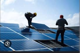 Electrical wiring and Soler installation and Camera installation