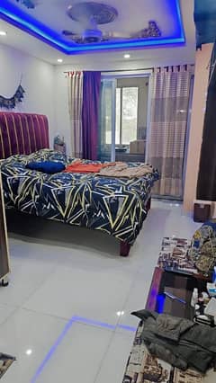 one bed room fully furnish near lums university best option for students or job holders