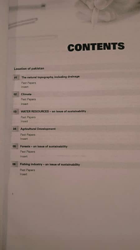 O LEVEL IGCSE GEOGRAPHY NOTES 4