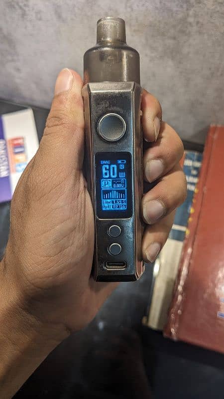 voopoo drag X pod mod best for high hit users exchange possible 2