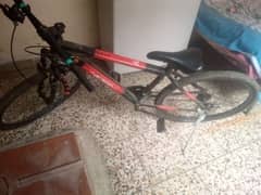 new cycle hardly one month used for urgent sale